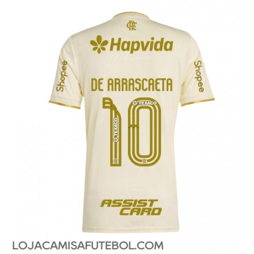 Camisa de Futebol Flamengo Giorgian de Arrascaeta #10 Equipamento Alternativo 2025-26 Manga Curta